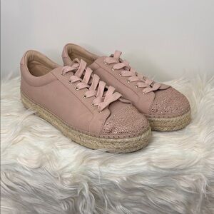 INC International Concepts Blush Pink Espadrille Sneakers